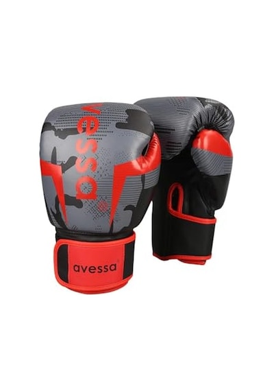 Avessa Ring-312 Boks Eldiveni Siyah 12 Oz Açık Mavi