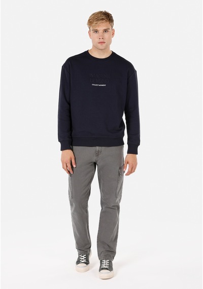 Colin's Colins Lacivert Erkek Sweatshirt Cl1070747 Q1.v1 Nav Lacivert
