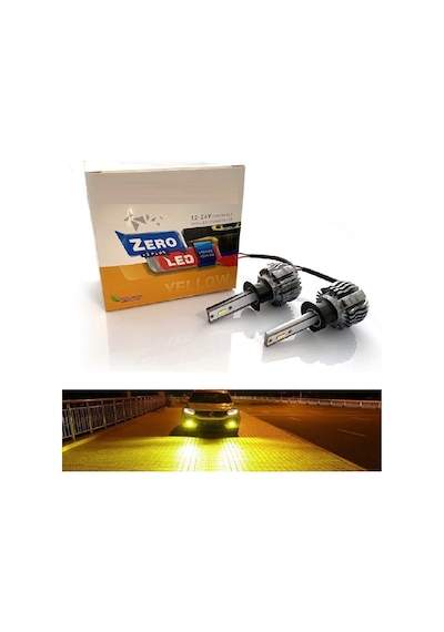 Photon Zero H1 Led Xenon Sarı Işık Fansız Led Photon Zero H1 Led Xenon Sarı Işık Fansız Led