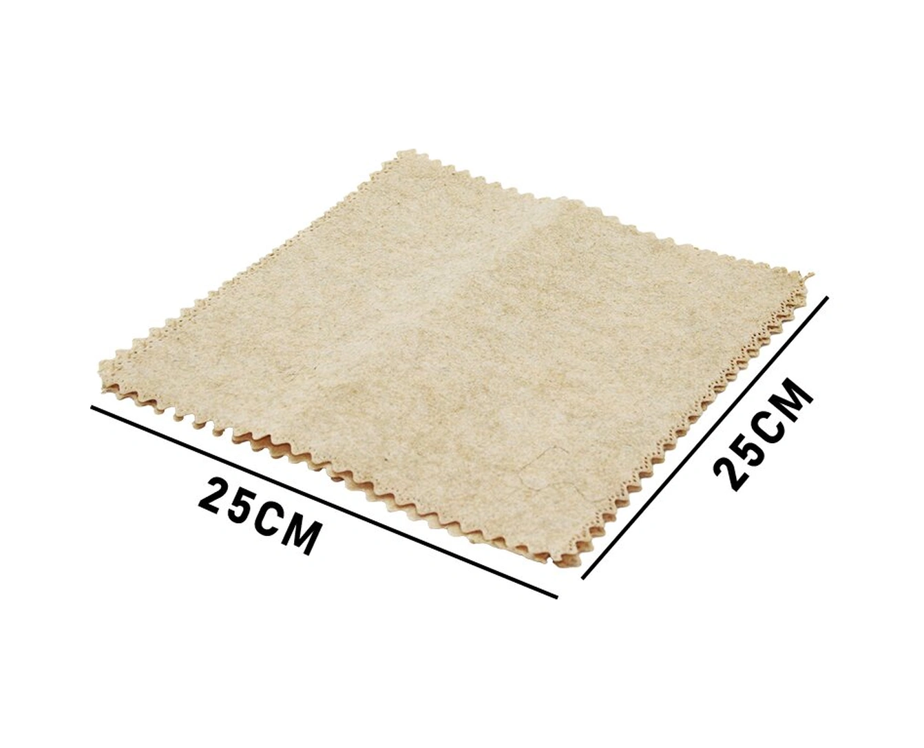 3 Pcs 25x25cm Yeşil Lif Kabak Bitiki Üretimi Saf Doğal Temizlik Bezi Bej