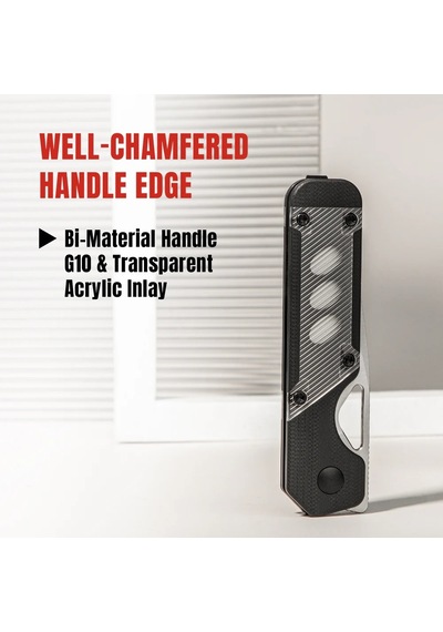 Kizer Mini Militaw Nitro-v G10+acrylic Kizerv 3634sa3 Kamp Çakısı Çok Renkli
