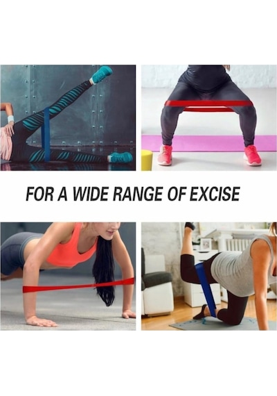 Pilates Bandı Yoga Egzersiz Bant Pilates Lastiği