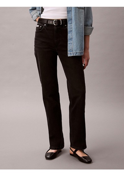 Calvin Klein Kadın Yüksek Bel Midnight Siyah Jean-13498 Calvin Klein Kadın Yüksek Bel Midnight Siyah Jean-13498