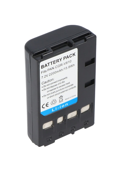 Accucell Pil Panasonic Cgr-V14S Pil Cgr-V610 Cgr-V620 İçin Uygun