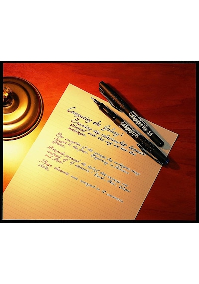 Ergoline Calligraphy Pen 2.0 Kaligrafi Kalemi, 2.0 Mm, Siyah