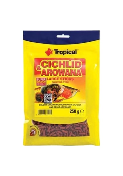Tropical Cichlid&arowana Large Sticks 250 Gr