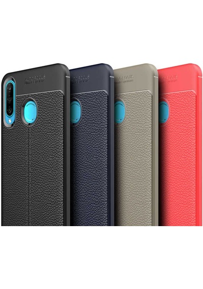 Huawei P30 Lite Kılıf Zore Niss Silikon Kapak Siyah