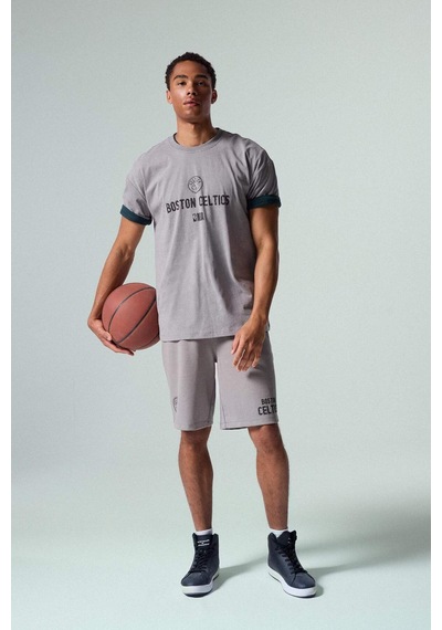 Defacto Nba Boston Celtıcs Standart Fıt Şort G0920ax26smgr67 Gri-gr67