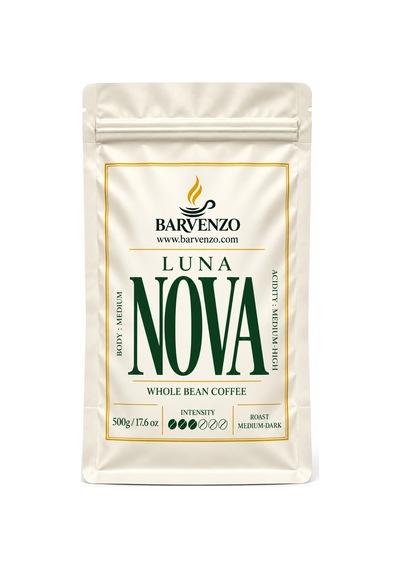 Barvenzo Luna Nova 1000 G Zarif Dokunuş Nitelikli Kahve French Press