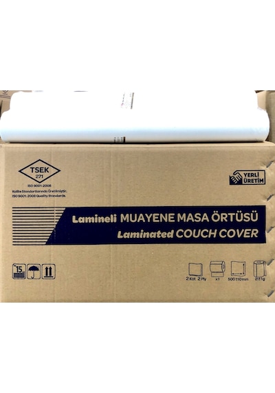 Muayene Masa Örtüsü Laminasyonlu 50 x 50 M 8 Rulo