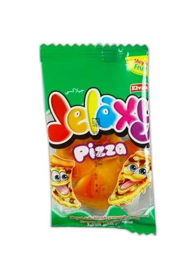 Jelaxy Pizza Yumuşak Şeker 20 Gr. 24 Adet (1 Kutu)