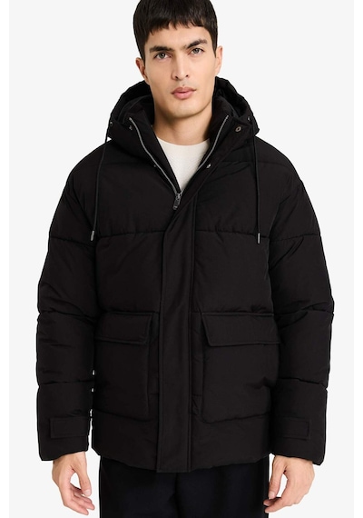 Defacto Su Geçirmez Slim Fit Mont G7526ax25wnbk27 Siyah-bk27