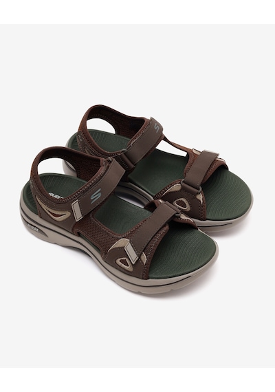 Skechers Go Walk Arch Fıt 2.0 Sandal Erkek Kahverengi Sandalet 229309 Brn Kahverengi