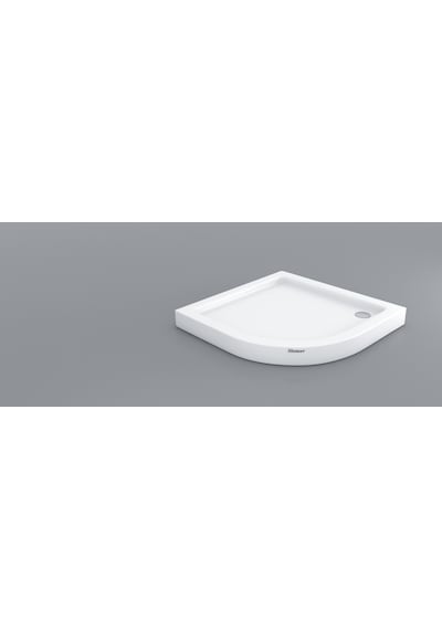 Shower 85X85 Oval Monoblok Duş Teknesi