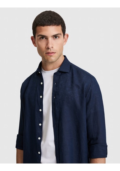 Pierre Cardin Erkek Lacivert Gömlek Desenli 50320945-vr033
