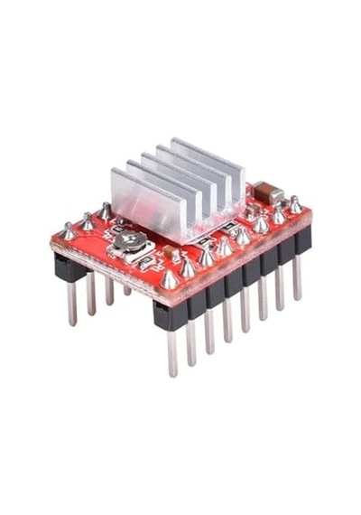 Sanec Soğutuculu A4988 Step Motor Sürücü 5 Modlu Korumalı  Standart