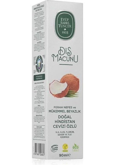 Hindistan Cevizi Özlü X2 Diş Macunu 90 Ml Ve Rosıe Beyazlık