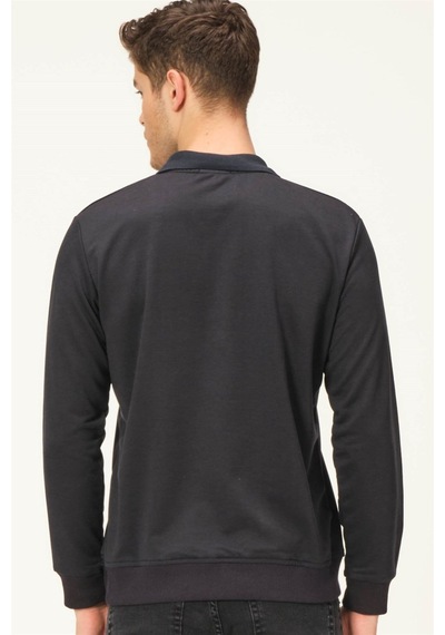 V4007 Dewberry Erkek Sweatshırt-lacivert Lacivert
