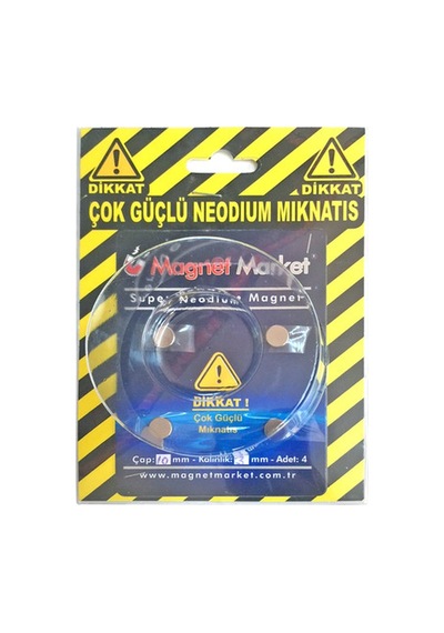 Magnet 4' Lü Mıknatıs