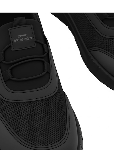 Slazenger Avenge Siyah Kadın Günlük Yürüyüş & Koşu Ayakkabısı Rahat Slip-on