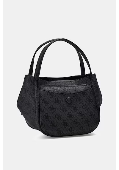 Guess Coleen Logo Satchel Kadın El Çantası Hwsg9756050 Siyah