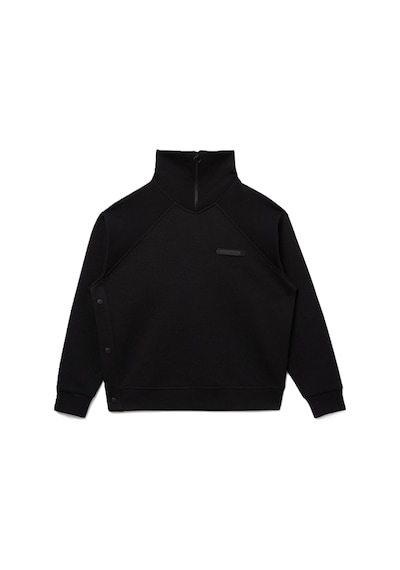 Lacoste Olympic Women's Half Zip Stand Up Collar Sweatshirt Kadın Yarım Fermuar Dik Yaka Sweatshirt Siyah Siyah Lacoste Olympic Women's Half Zip Stand Up Collar Sweatshirt Kadın Yarım Fermuar Dik Yaka Sweatshirt Siyah Siyah