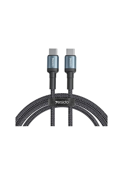 60w Hasırlı Type-c To Type-c Pd Hızlı Şarj Kablosu, 1.2 Metre Diğer