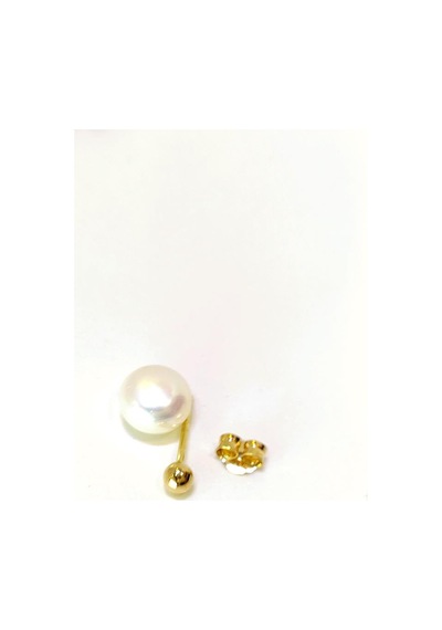 Altın Ürünler 3.5 MM Tekli Top Küpe 14 Ayar