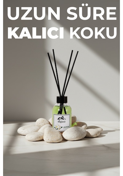 Ilgaz Reed Diffuser Yasemin Çiçeği Bambu Çubuklu Oda Kokusu 110 ML