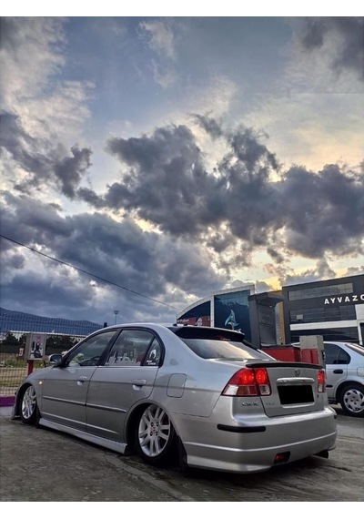 Honda Civic Vtec2 Yan Marşpiyel Plastik Boyasız