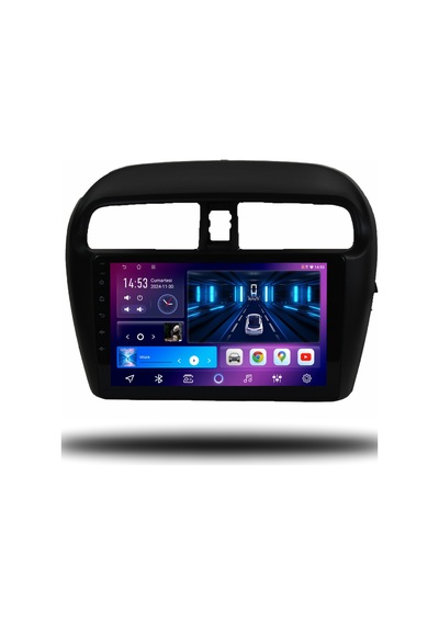 Carplayer Mitsubishi Space Star 2014-2022 Uyumlu Android Multimedya 6gb Ram 128gb Hafıza