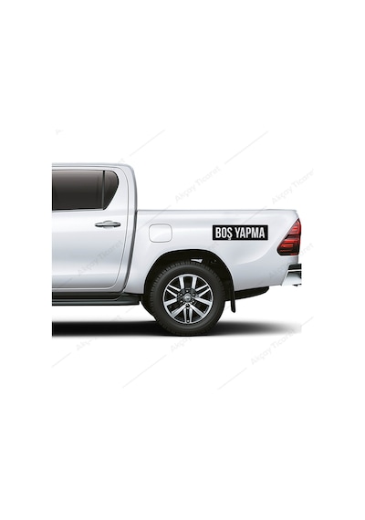 Boş Yapma Sticker Araç Sticker Yazı Sticker Boş Yapma Oto Sticker
