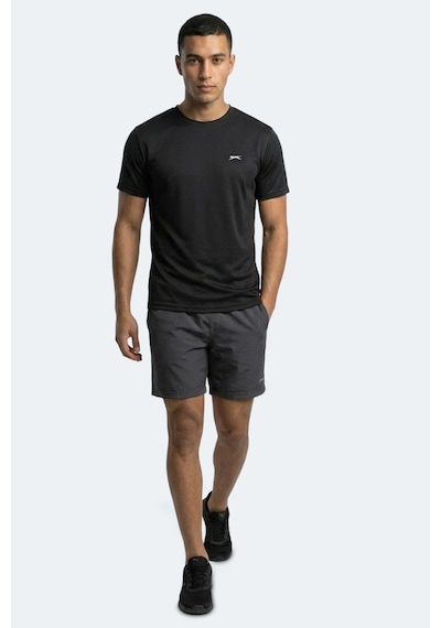 Slazenger Haunted I Erkek Siyah Tişört
