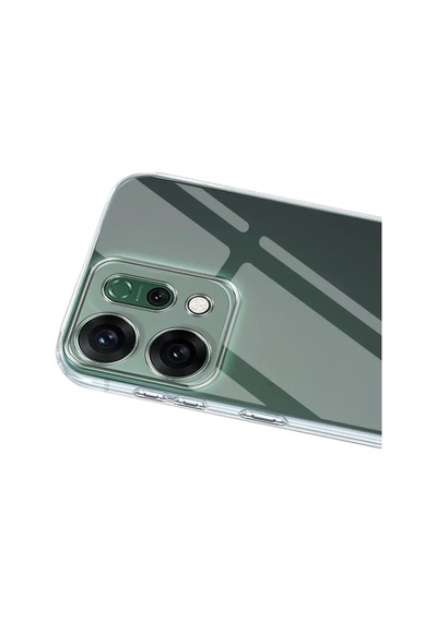 Jenerik Oppo Reno 14 Kılıf Lüx Şeffaf Silikon - Şeffaf