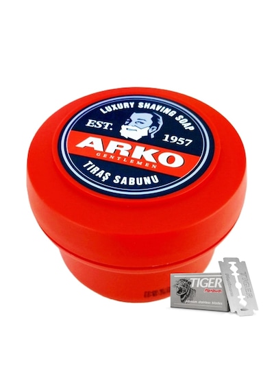 Arko Kase Tıraş Sabunu 150g 1 Adet Yaprak Jilet Hediyeli