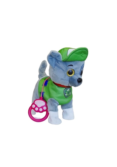 Paw Patrol Köpek Yürüyen, Havlayan Müzikli Tasmalı Kumandalı Peluş Oyuncak Paw Patrol Peluş Köpek, Paw Petrol Oyuncak Yeşil