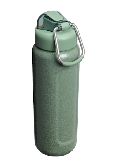 The Stanley Wellspring Bottle 0.7 Litre Hammertone Green Yeşil