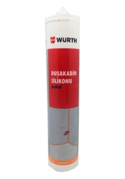 ÖzerentarıMMarket Würth Duşakabin Silikonu Şeffaf 310 ML