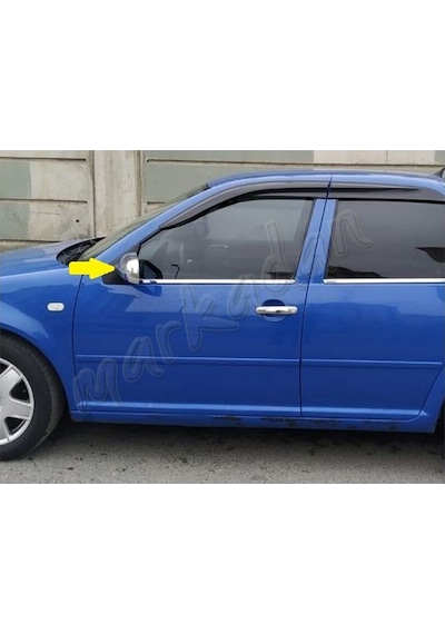 Vw Bora Krom Ayna Kapağı 1998 - 2004 2 Parça Abs Krom