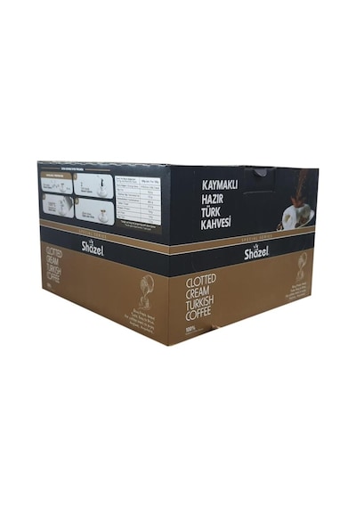 Shazel Kaymaklı Hazır Türk Kahvesi 16 x 100 G
