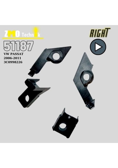 Far Tamir Kiti Vw Passat Sağ 2006-2011 3c0998226