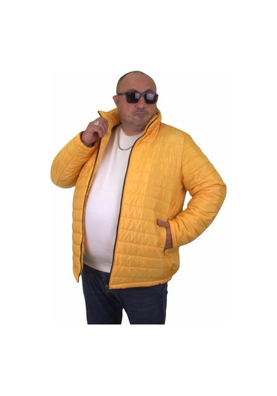 Starbattal Büyük Beden Jessica Su Itici Mont 22820 Hardal - 4Xl Hardal