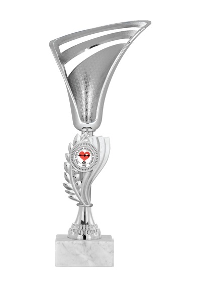 Odak Kupa - Genel Kupalar - Gn-263 C - 28 Cm Altın - Beyaz