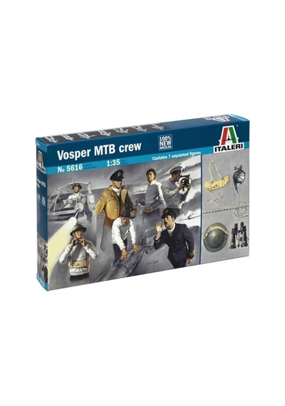 1/35 Vosper Mtb Torpido Botu Mürettebat Figür Maketi, Italeri 5616