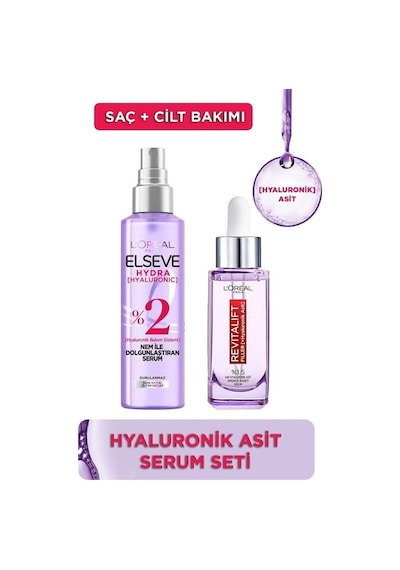 L'Oréal Paris Revitalift Filler %1.5 Hyaluronik Asit   Serum & Hydra Nem İle Dolgunlaştıran Serum pkthylrnsrm-9360