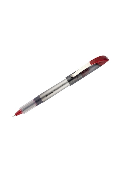 Scrikss Office Fl68 Fine Liner Kalem 12'lik Ambalaj Kırmızı 0.6 Mm Genel