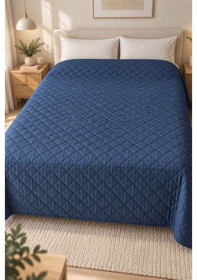 Cloud Soft Çift Taraflı Mikrofiber Peluş Çift Kişilik Yatak Örtüsü 200x220 Cm Gri