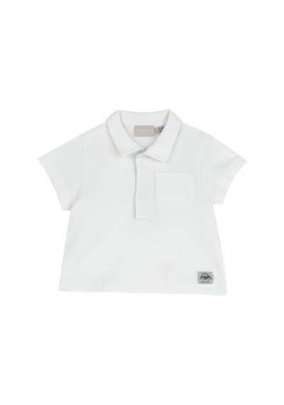 Chicco Erkek Bebek Örme Kısa Kollu Polo Tişört 09102185000000 000060 Bej