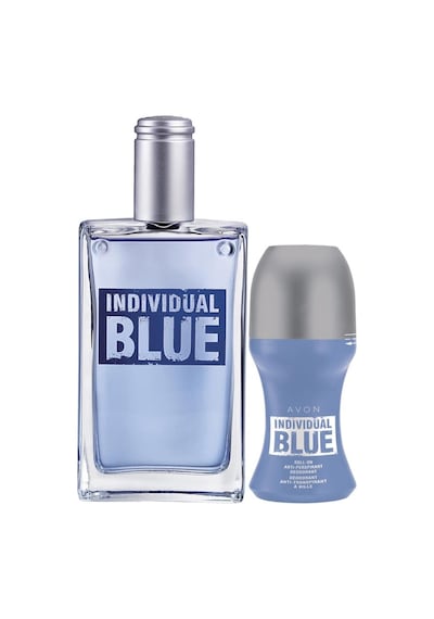 Avon Individual Blue Erkek Parfüm EDT 100 ML + Roll-on 50 ML