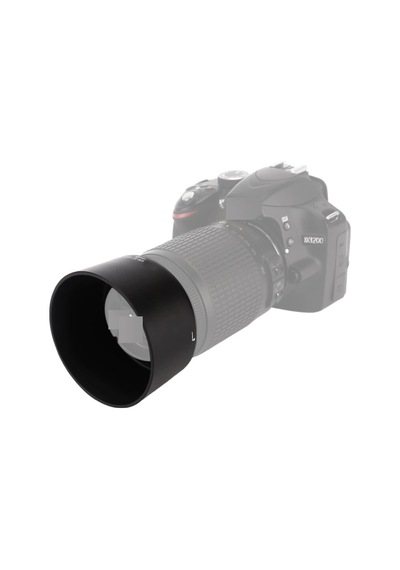 Raypro Nikon 55-200 MM ve 85 MM Lensler için HB-37 Parasoley